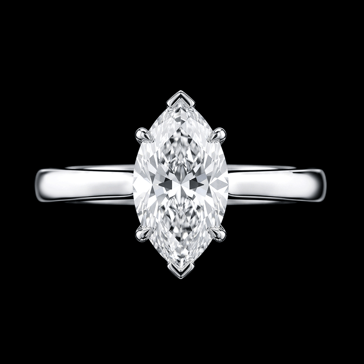 ANILLO DIAMANTE LABORATORIO MARQUISSE 0.50ct VS1 14K