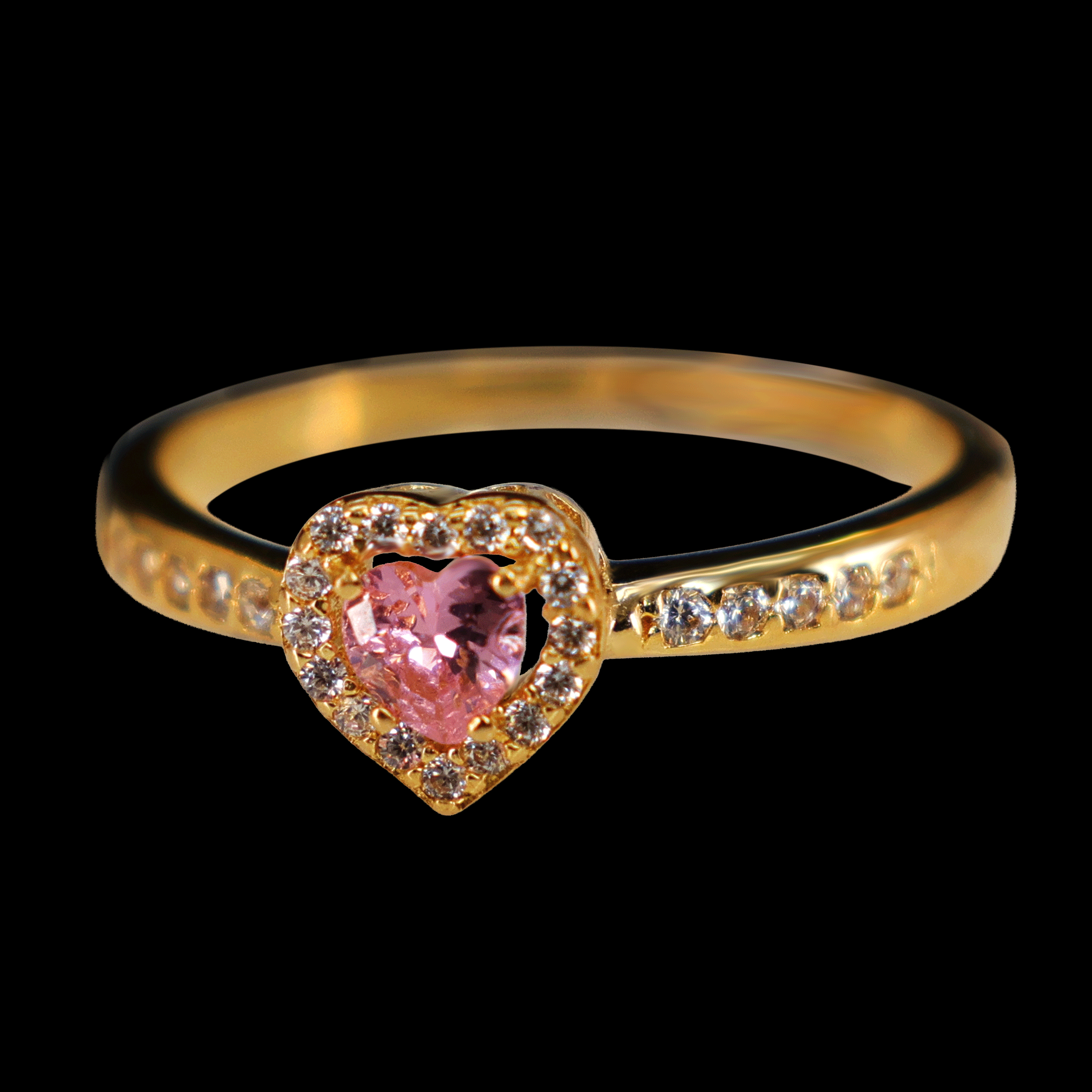 ANILLO ZN ROSA 10K