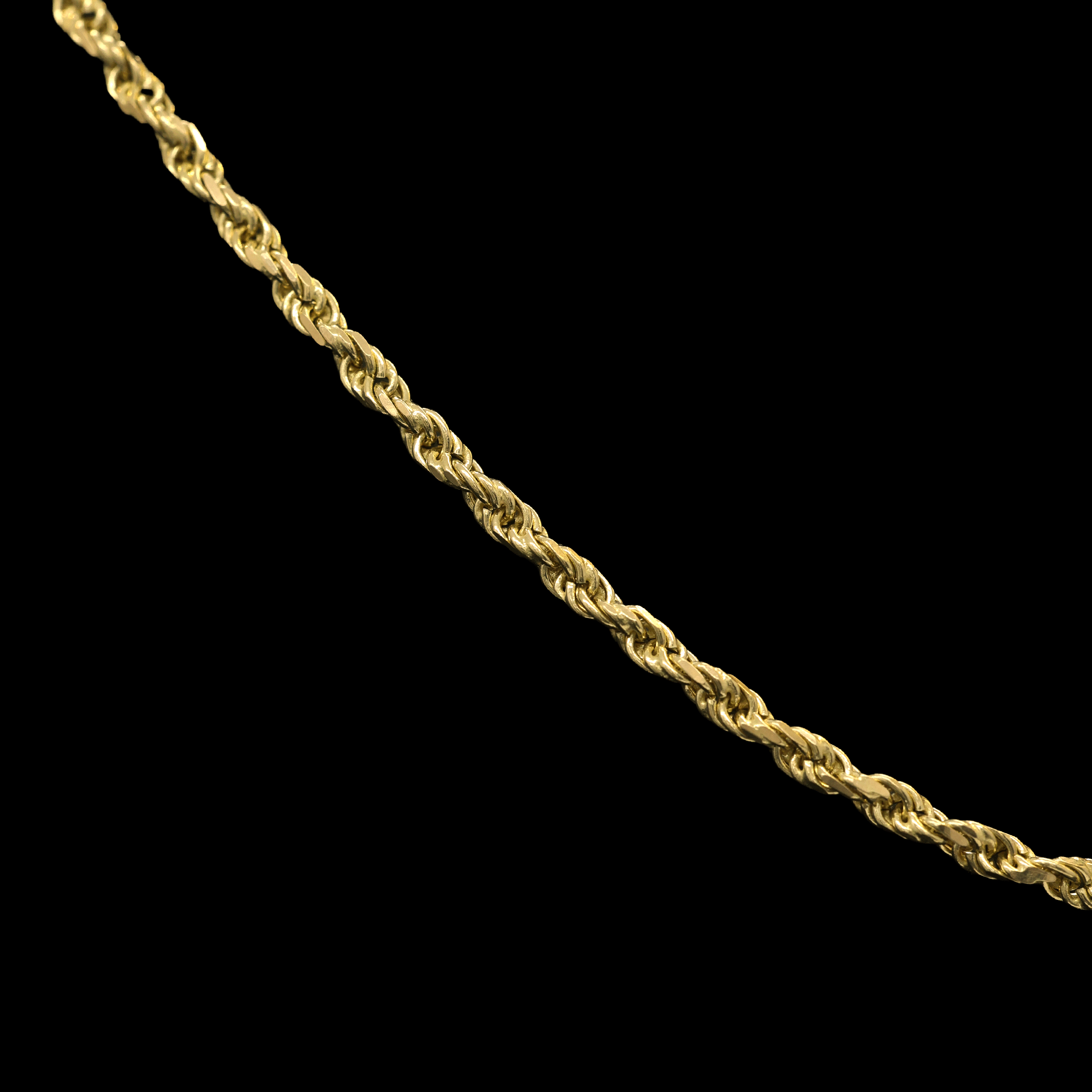 CADENA TORSAL 14K