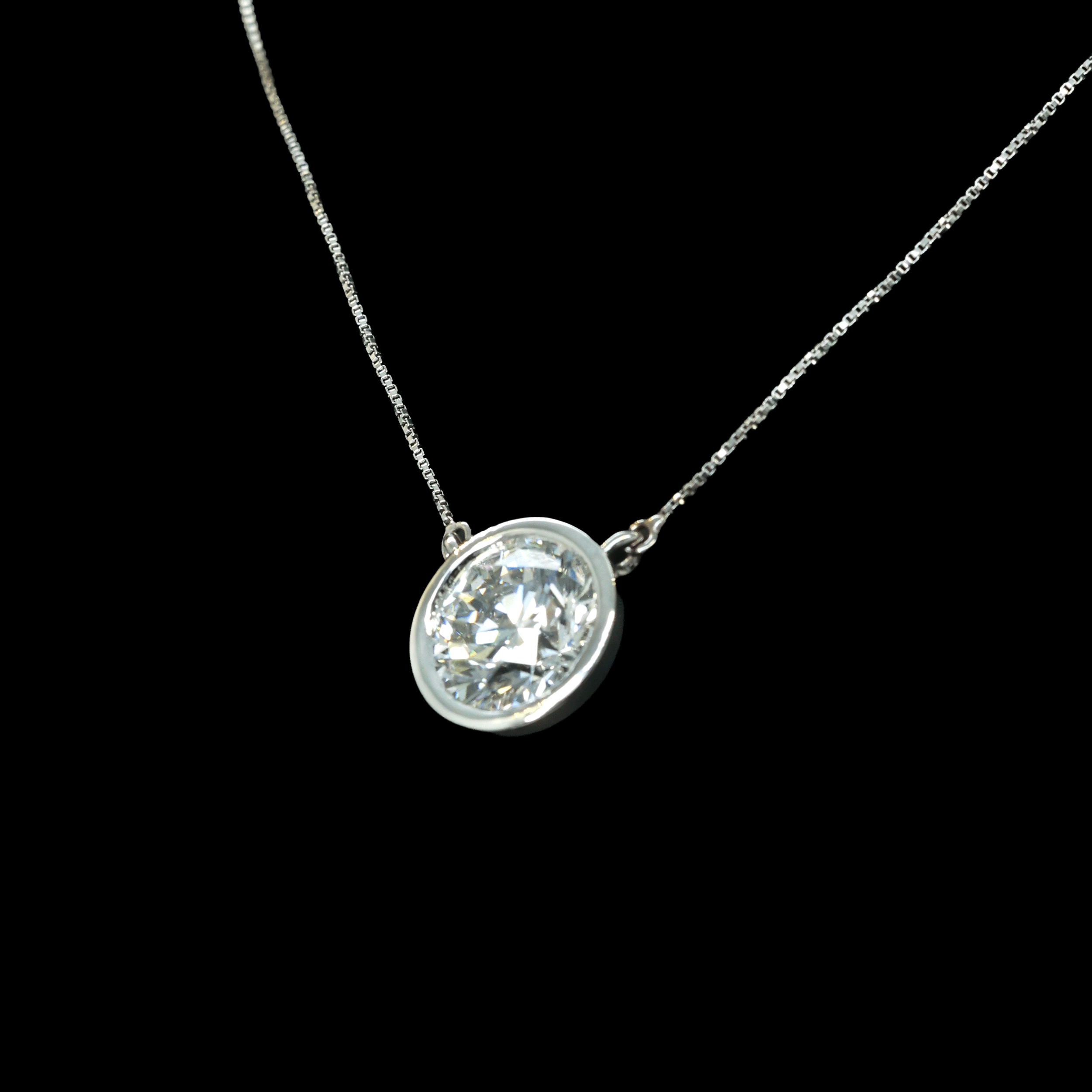 SET DIJE CAPUCHON DL/5.02CT 14K (C/CADENA 10k)
