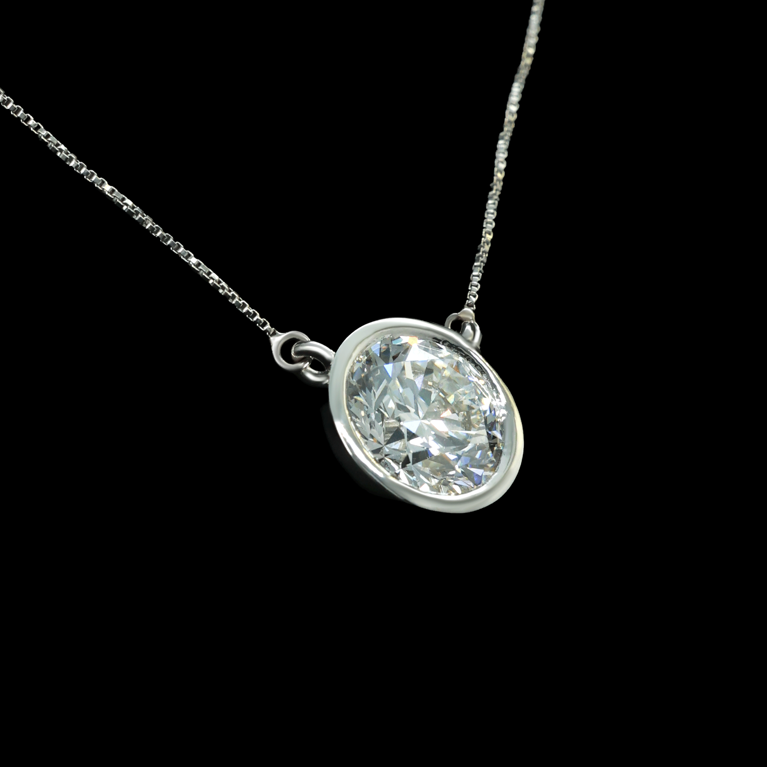SET DIJE CAPUCHON DL/5.02CT 14K (C/CADENA 10k)