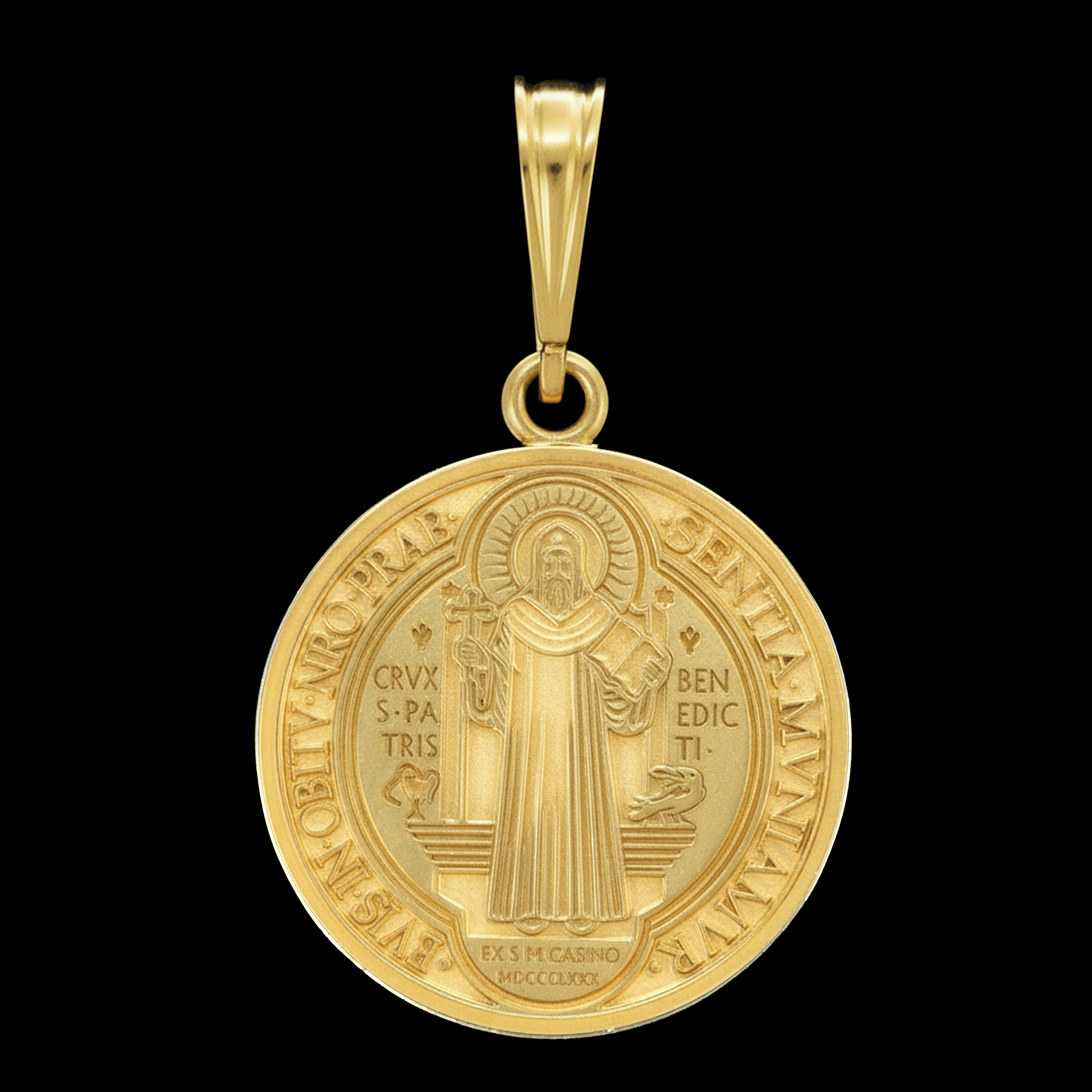 DIJE MEDALLA SAN BENITO 10K