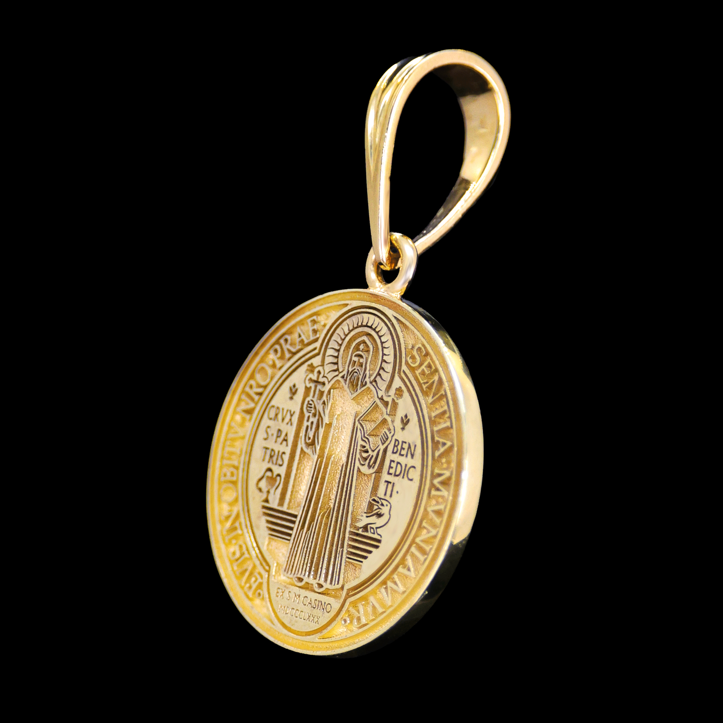 DIJE MEDALLA SAN BENITO 10K
