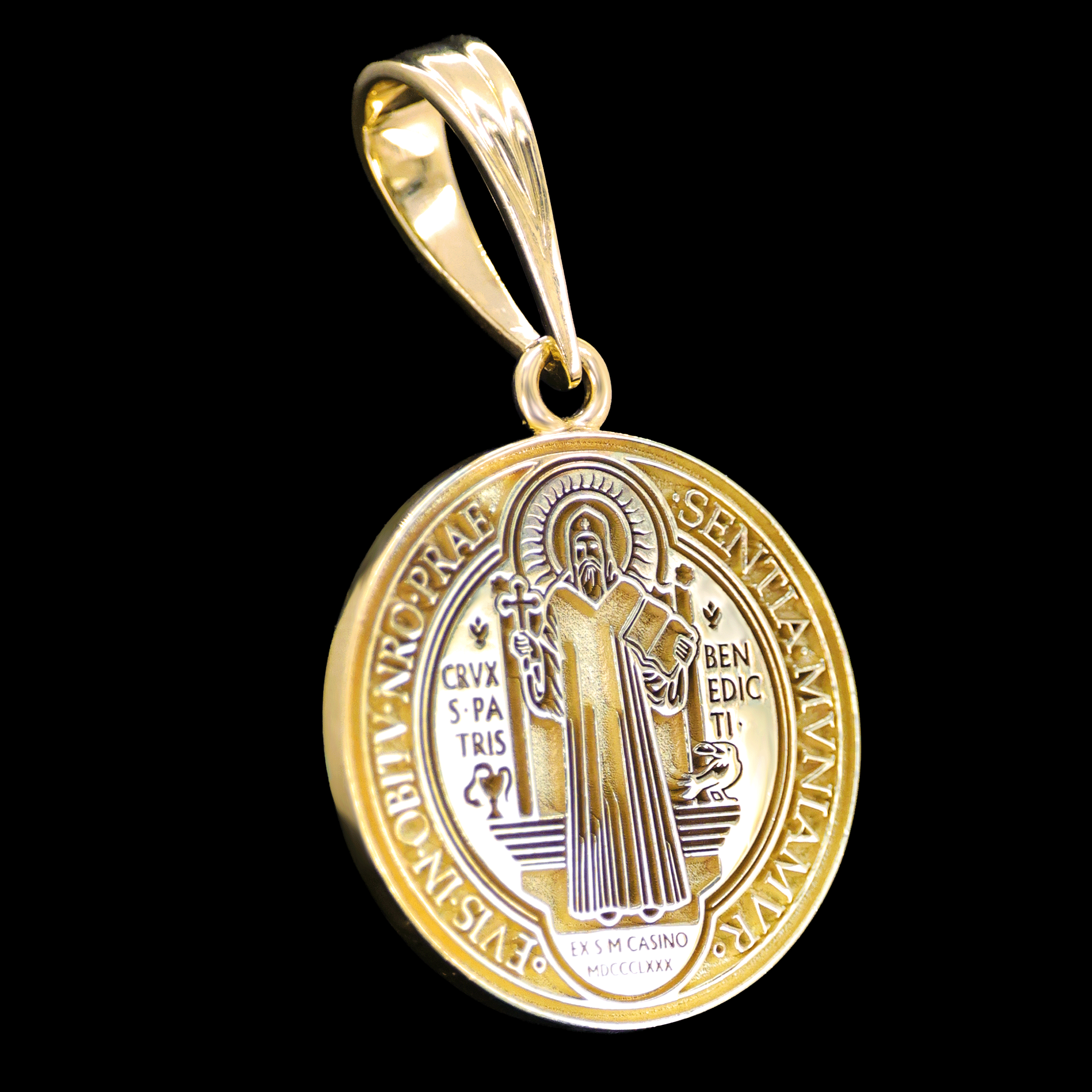 DIJE MEDALLA SAN BENITO 10K