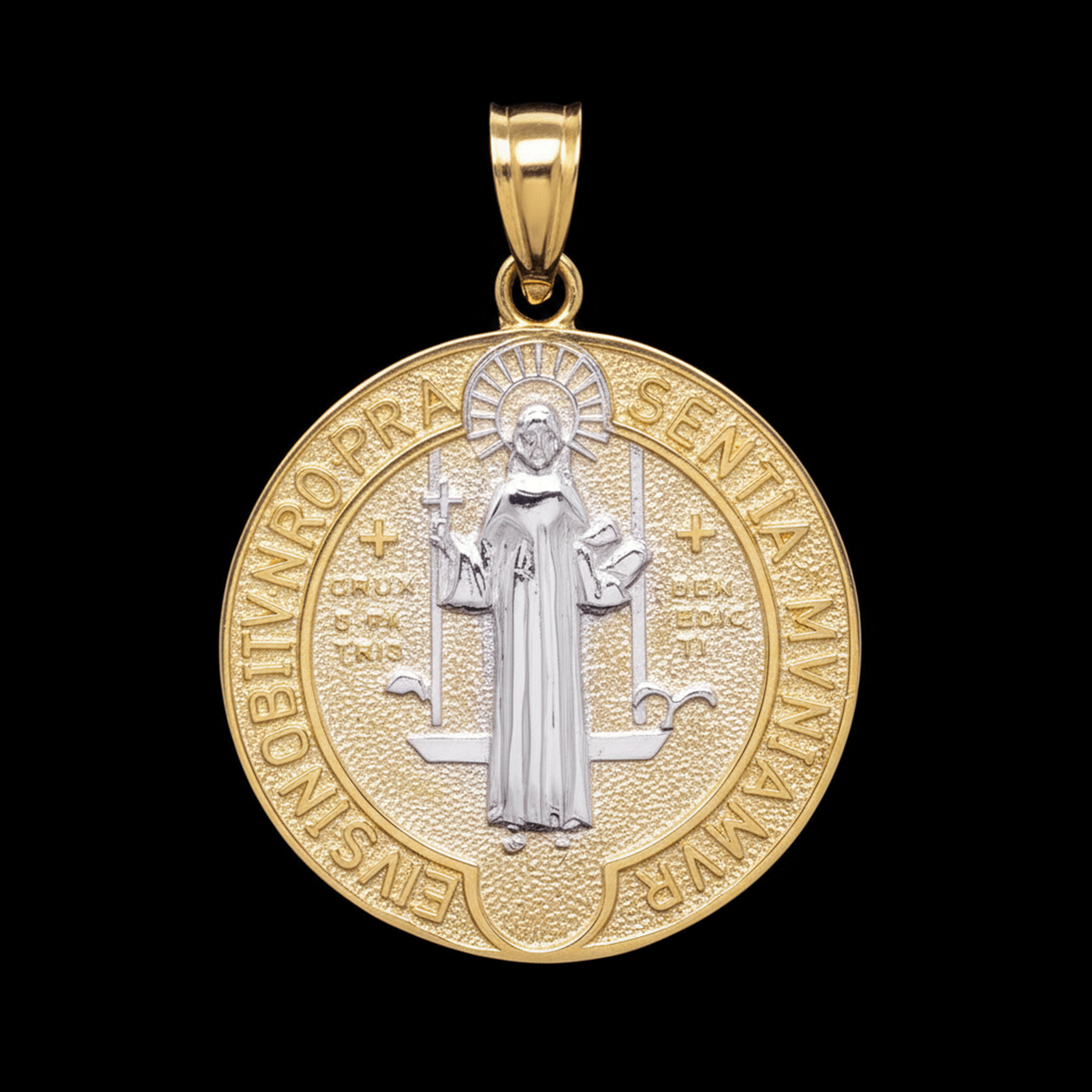 DIJE MEDALLA SAN BENITO 10K