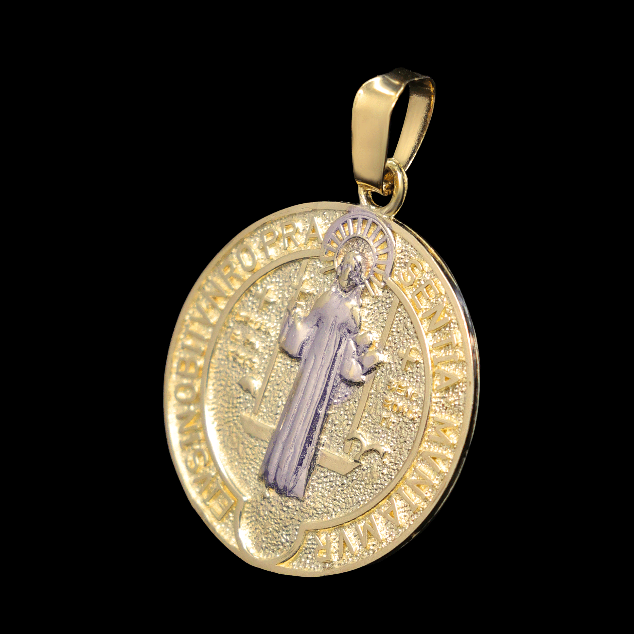 DIJE MEDALLA SAN BENITO 10K