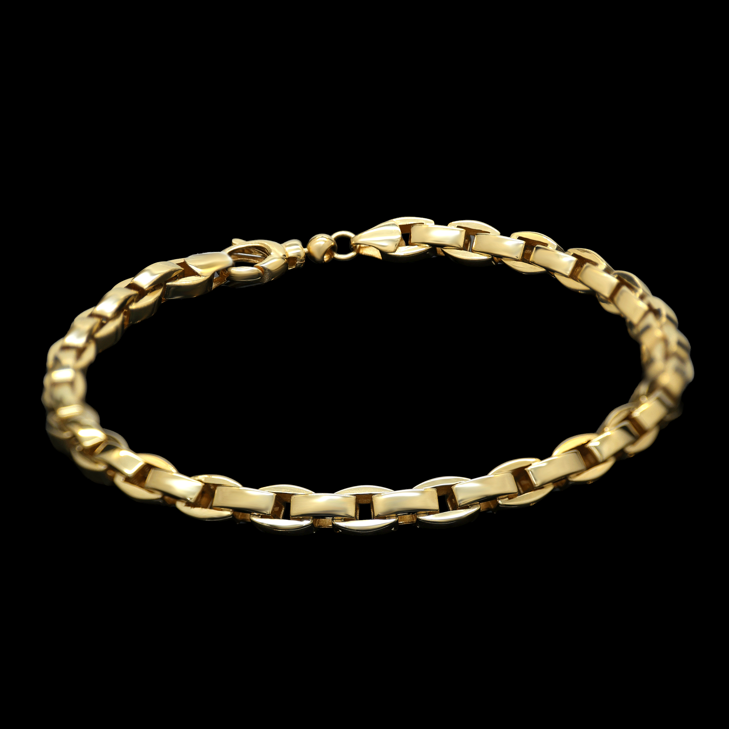 PULSO ESLABONES B/PERICO 14K