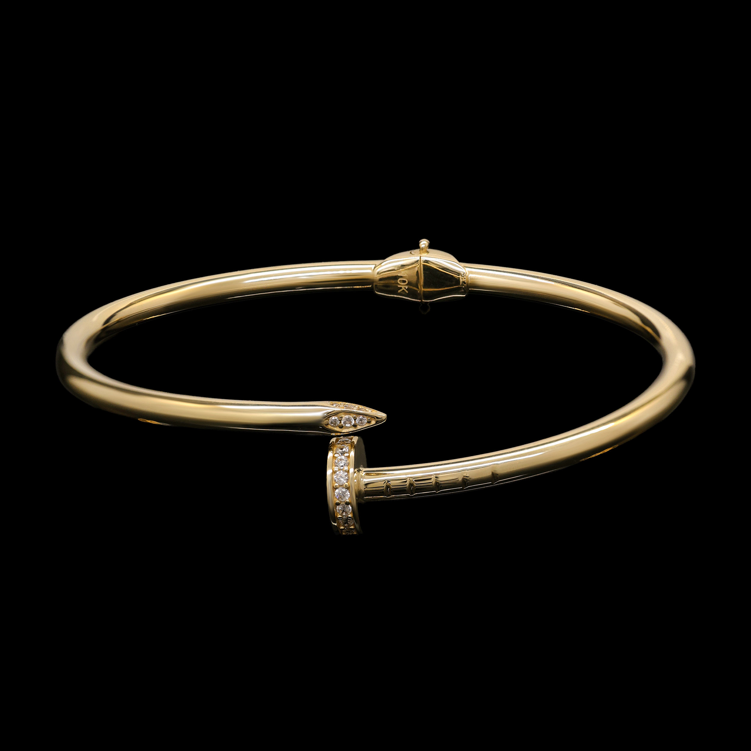 PULSO TIPO ARO CLAVO 10K