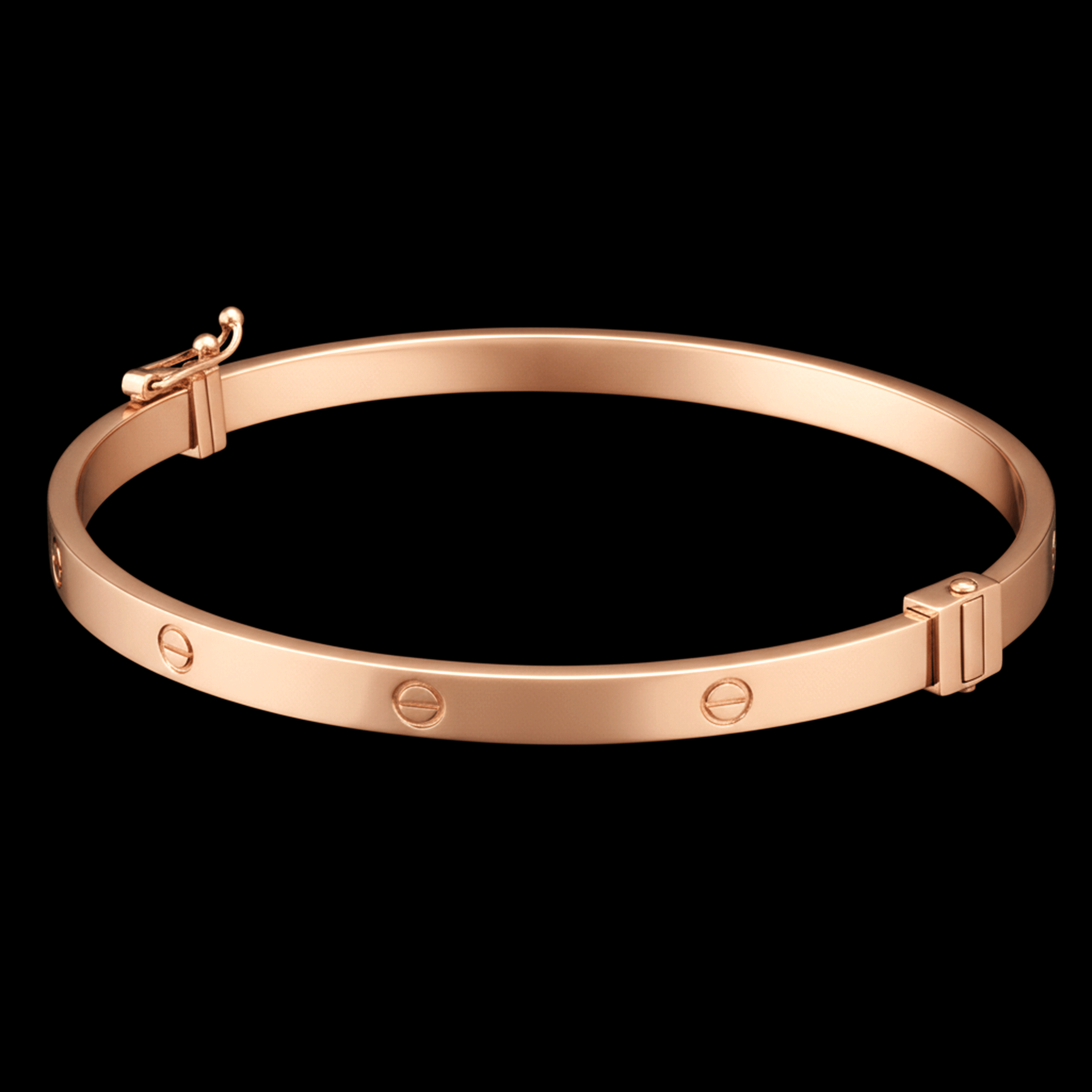 PULSO TIPO ARO ROSA 10K