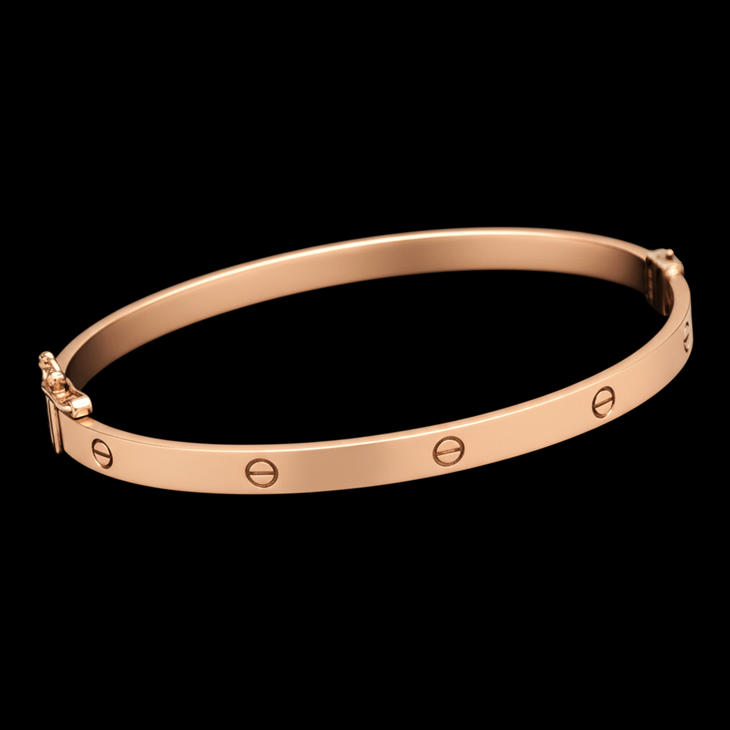 PULSO TIPO ARO ROSA 10K