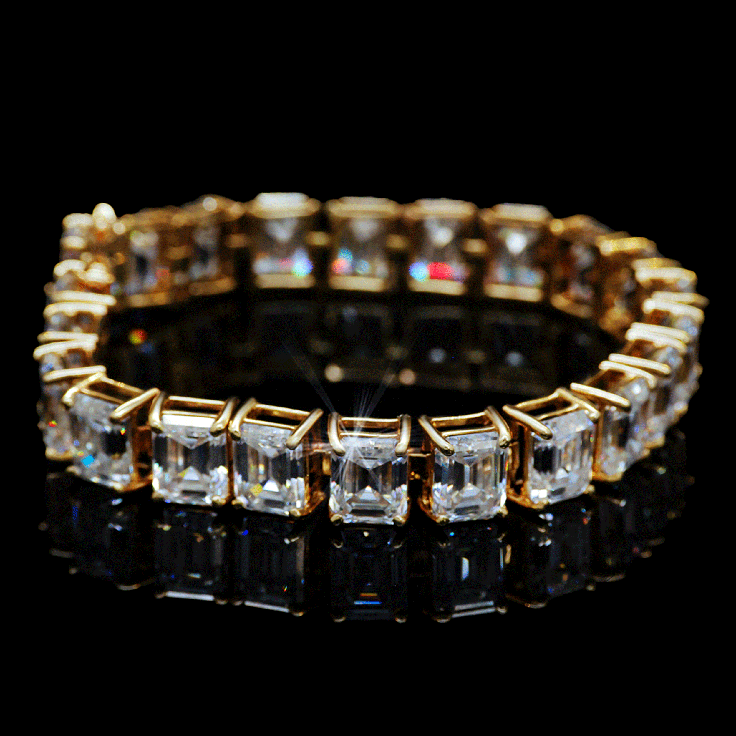 Pulso Tennis 22 Moissanitas